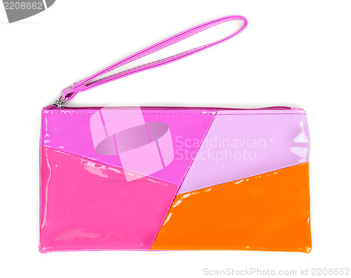 Image of Fashionable colored clutch