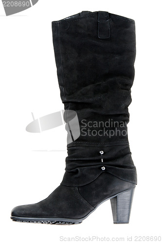 Image of One female high boots