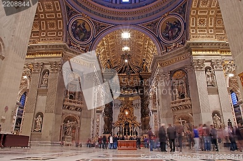 Image of Inside Saint Peter's Basilica