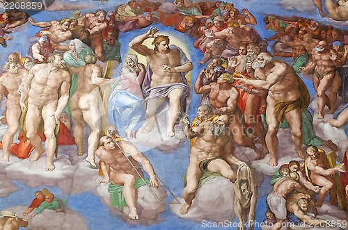 Image of The Last Judgment by Michelangelo