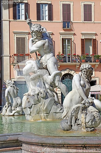 Image of Neptune fountain