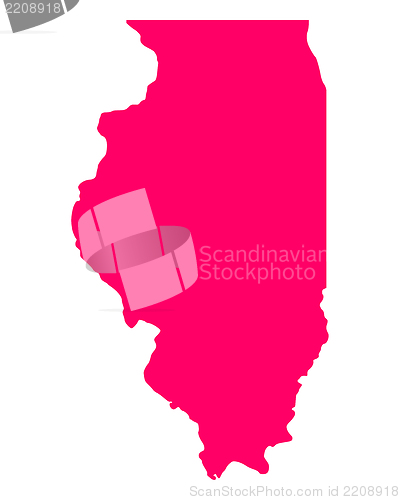 Image of Map of Illinois