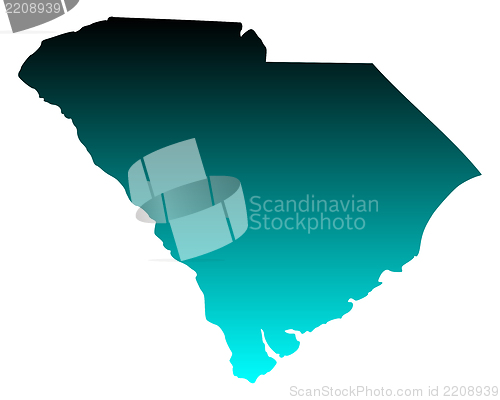 Image of Map of South Carolina