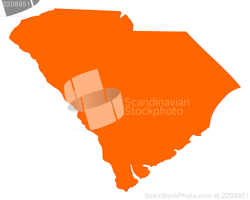 Image of Map of South Carolina