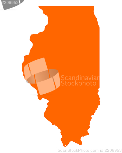 Image of Map of Illinois