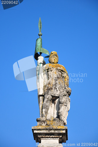 Image of Statue Saint Jacob in Straubing, Bavaria