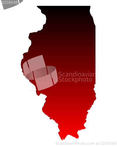 Image of Map of Illinois