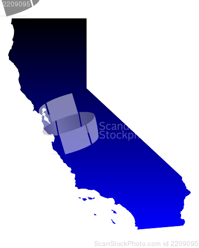 Image of Map of California