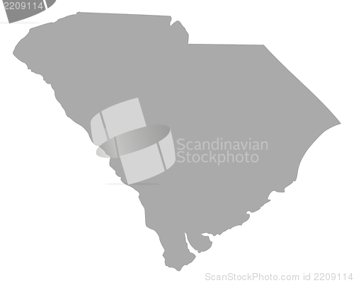 Image of Map of South Carolina