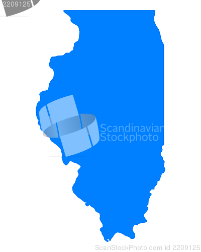 Image of Map of Illinois