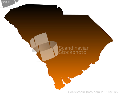 Image of Map of South Carolina