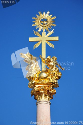 Image of Trinity Column in Straubing, Bavaria