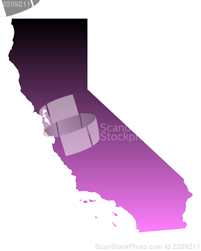 Image of Map of California