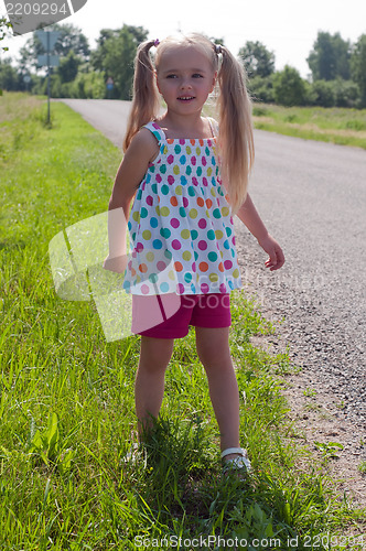 Image of Little cute girl