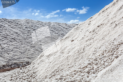 Image of Salt pile
