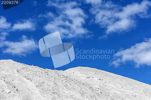 Image of Salt pile