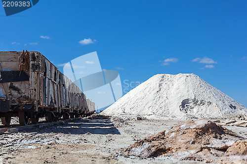 Image of Trolley for salt