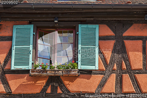 Image of Detail of an Alsatian House