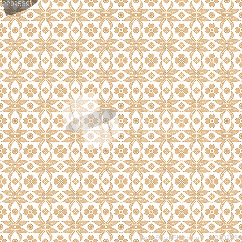 Image of seamless floral pattern