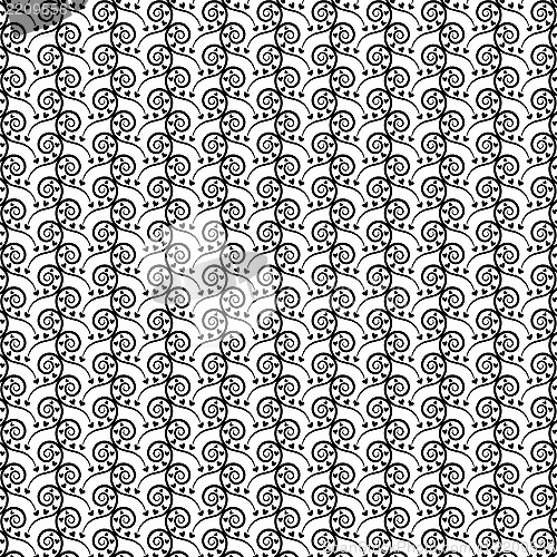 Image of seamless hearts pattern