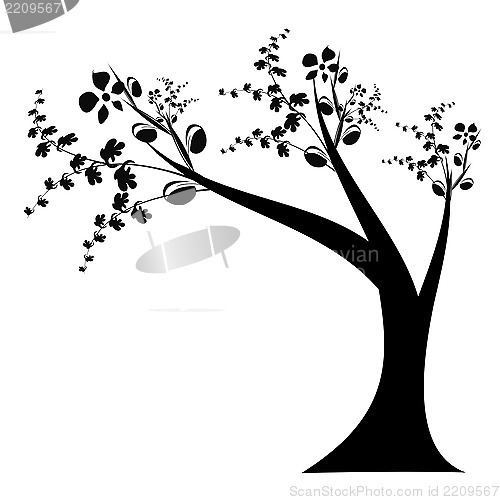 Image of Art Tree Silhouette 