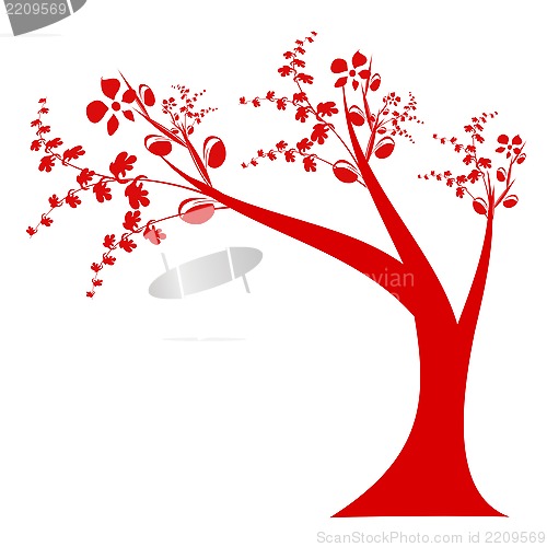 Image of Art Tree Silhouette 