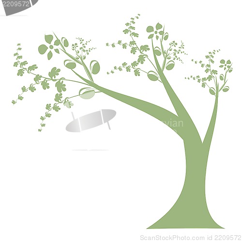 Image of Art Tree Silhouette 