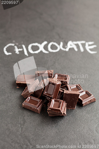 Image of Chocolate squares