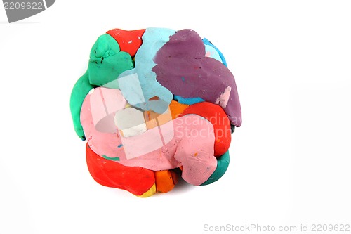 Image of color plasticine 