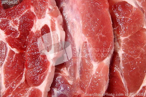 Image of fresh raw steak meat 