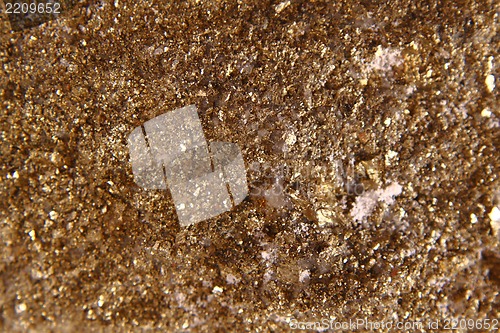 Image of golden mineral background
