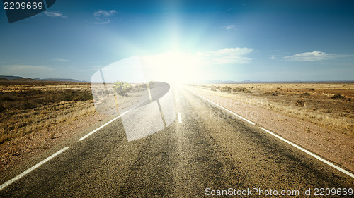 Image of road to the sun