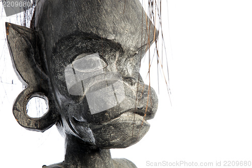 Image of Close-up of a sculpture