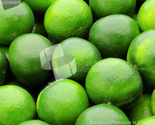 Image of lime citrus fruit