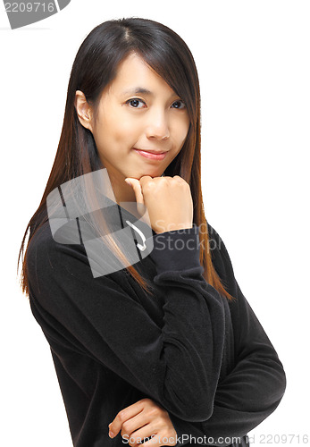 Image of young asian woman 