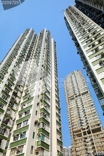 Image of apartment block in Hong Kong