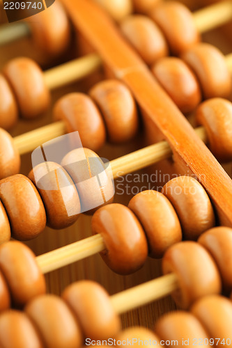 Image of abacus close up