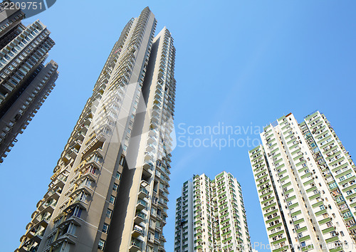 Image of apartment block in Hong Kong