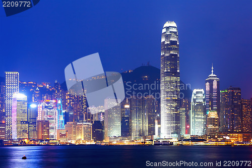 Image of Hong Kong Skyline at night