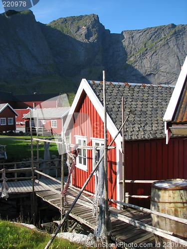 Image of Fishermen's cabin on the Lofoten Islands