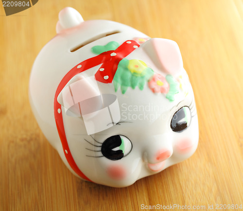 Image of chinese style piggy bank