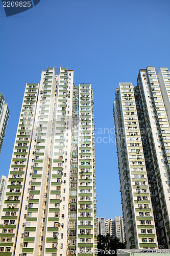 Image of apartment block in Hong Kong