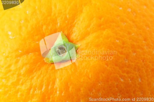 Image of orange peel close up