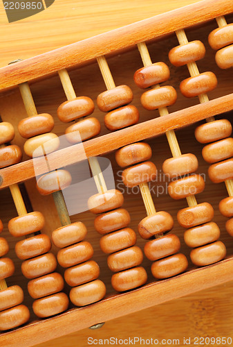 Image of abacus close up