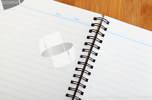 Image of paper notebook