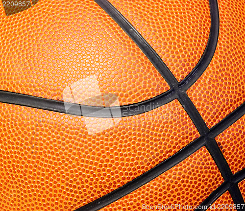 Image of basketball texture