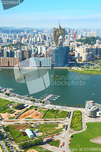 Image of City skyline of Macau