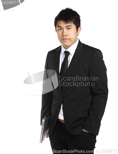 Image of young asian business man