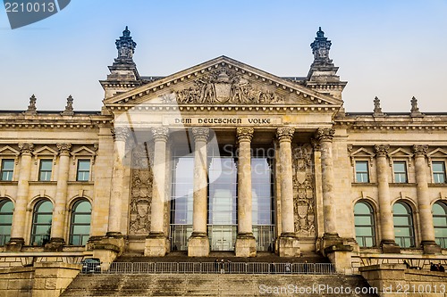 Image of Reichstag building in Berlin