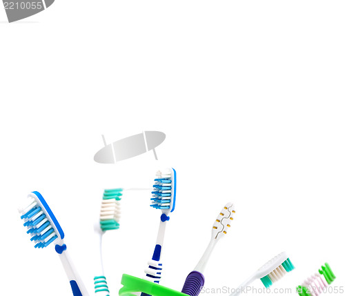 Image of Colorfull toothbrushes